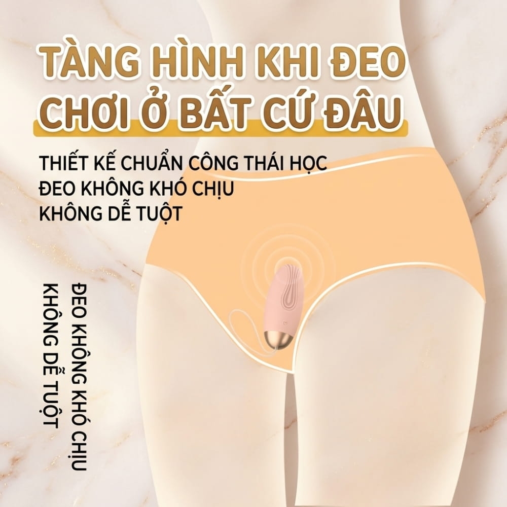 Trứng rung LiLo Cá Voi Remote
