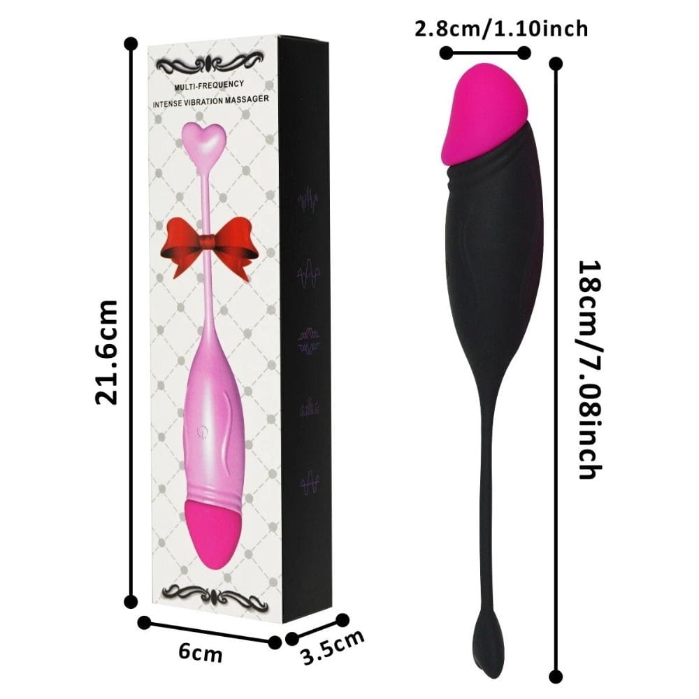 Trứng rung Boqi Penis Đuôi BQ129 Remote