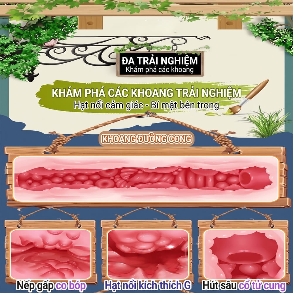 Âm đạo giả nguyên khối Jiuai Nanny 2kg