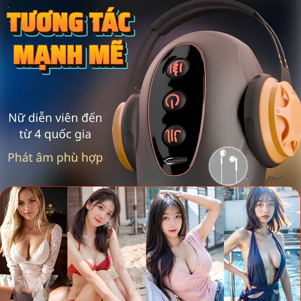 Âm đạo giả hít tường đa năng Jiuai Explorer Cup (có app)