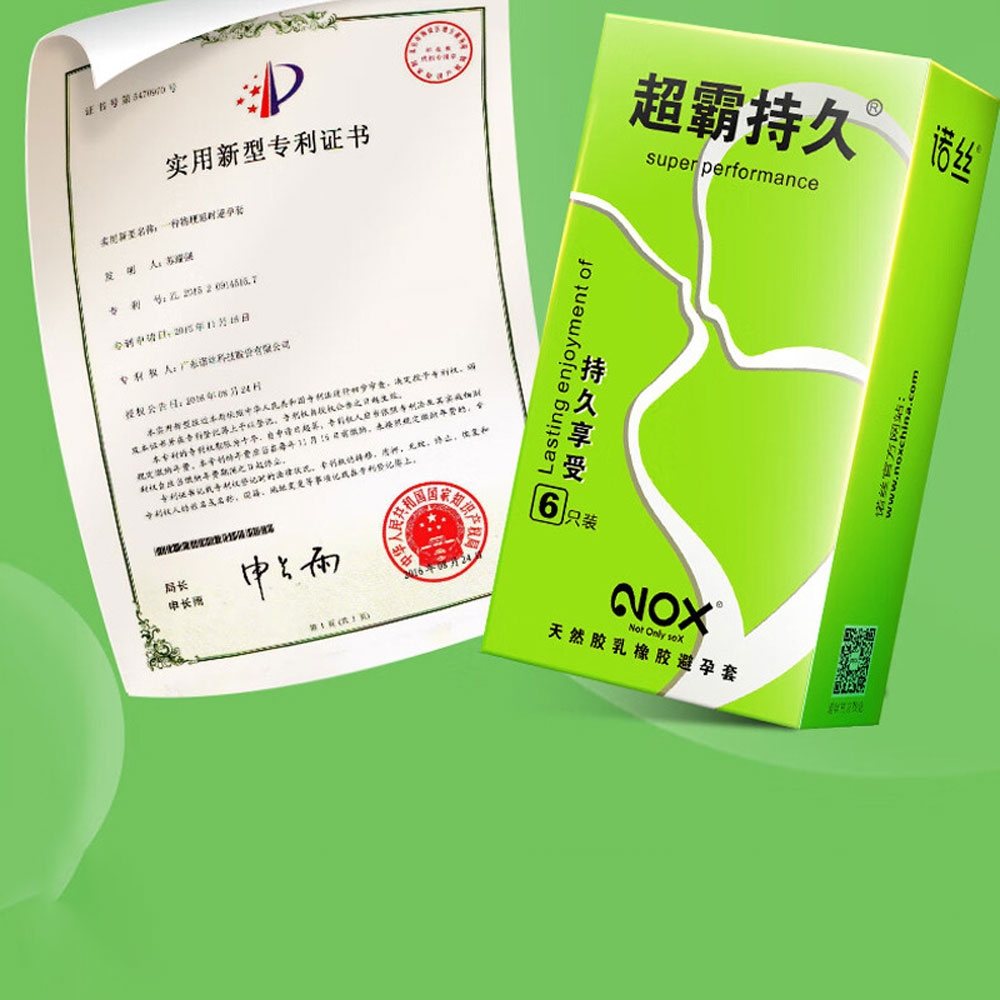 Bao cao su Nox Super Performance kéo dài thời gian hộp 6 cái