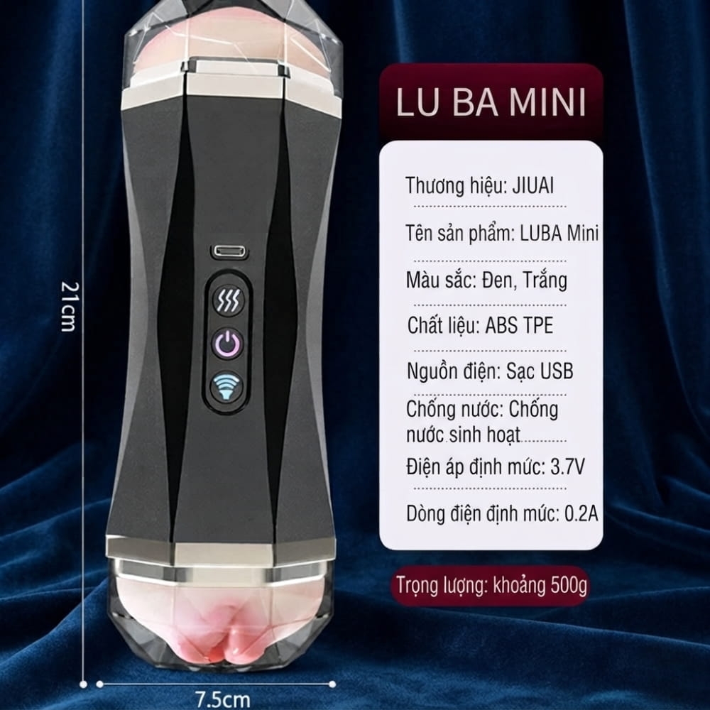 Âm đạo giả 2 đầu đa năng Jiuai Luba
