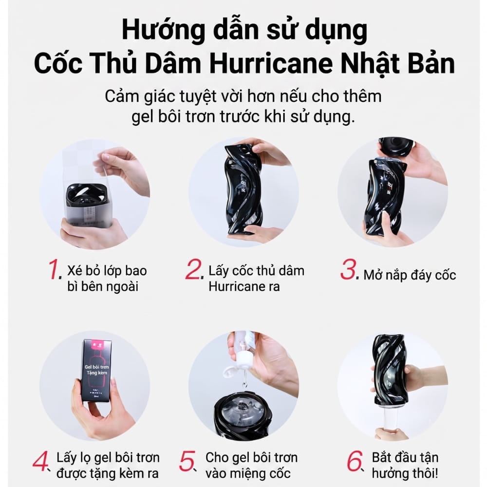 Âm đạo giả dạng cốc Drywell Hurricane