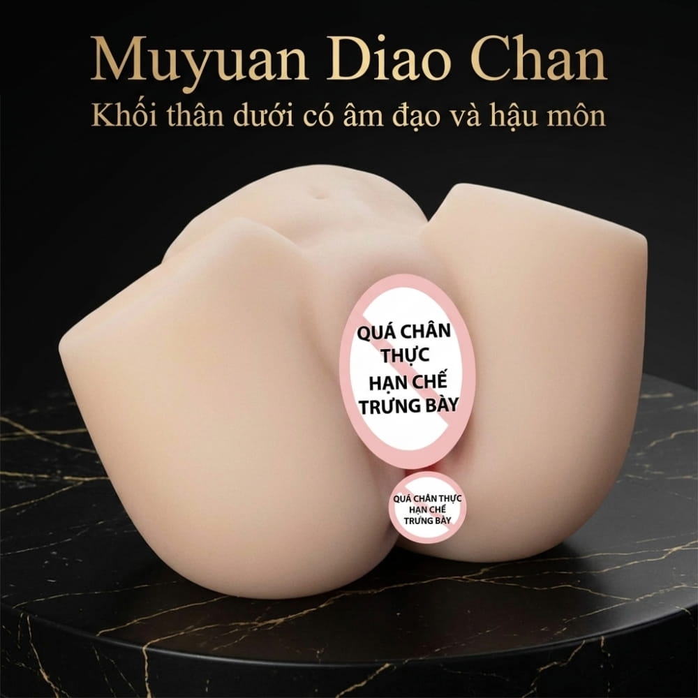 Âm đạo giả nguyên khối Muyuan Diao Chan 1.5kg