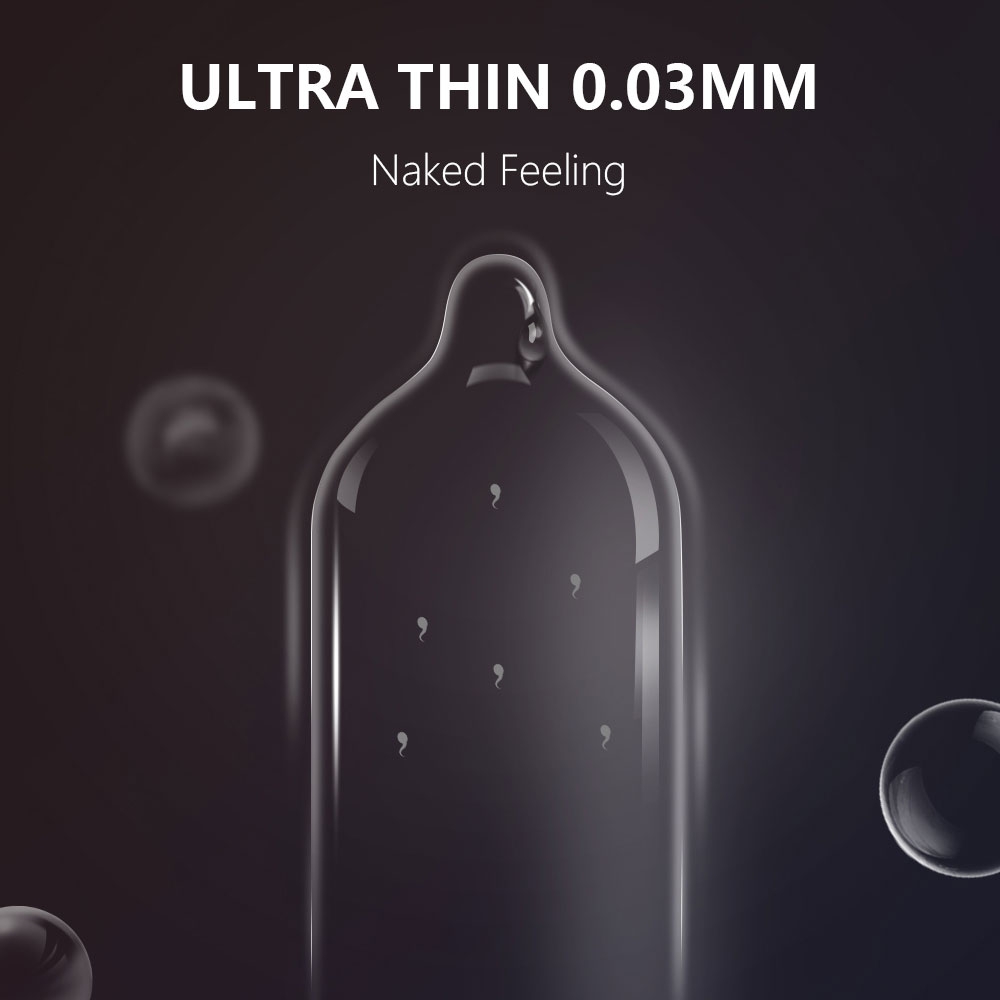 Bao cao su Drywell Ultra Thin 003 siêu mỏng hộp 3 cái