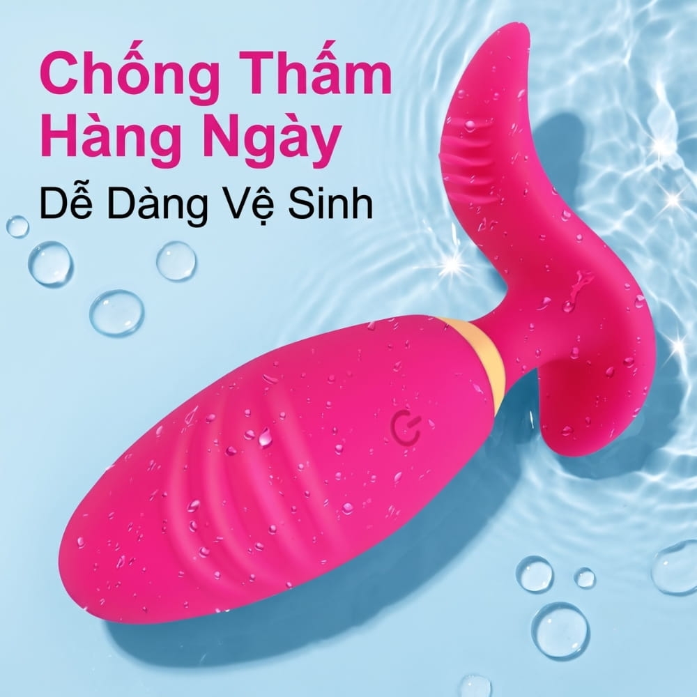 Plug hậu môn Boqi Vảy Rồng BQ74 Remote