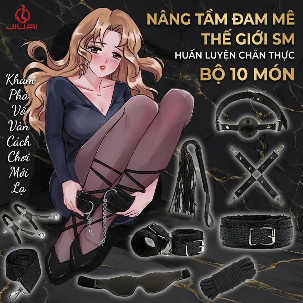 BDSM Bộ bạo dâm 10 món Jiuai