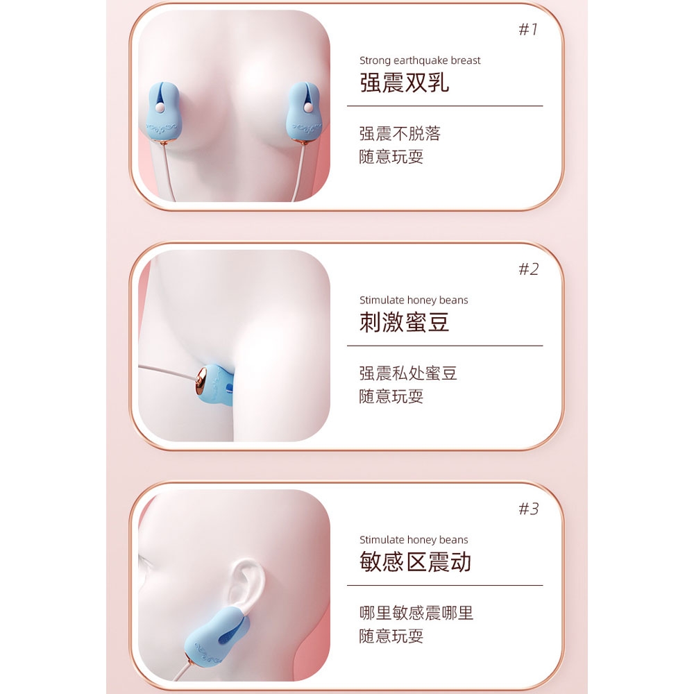 BDSM Kẹp ngực Roselex Nipple Clamp chính hãng