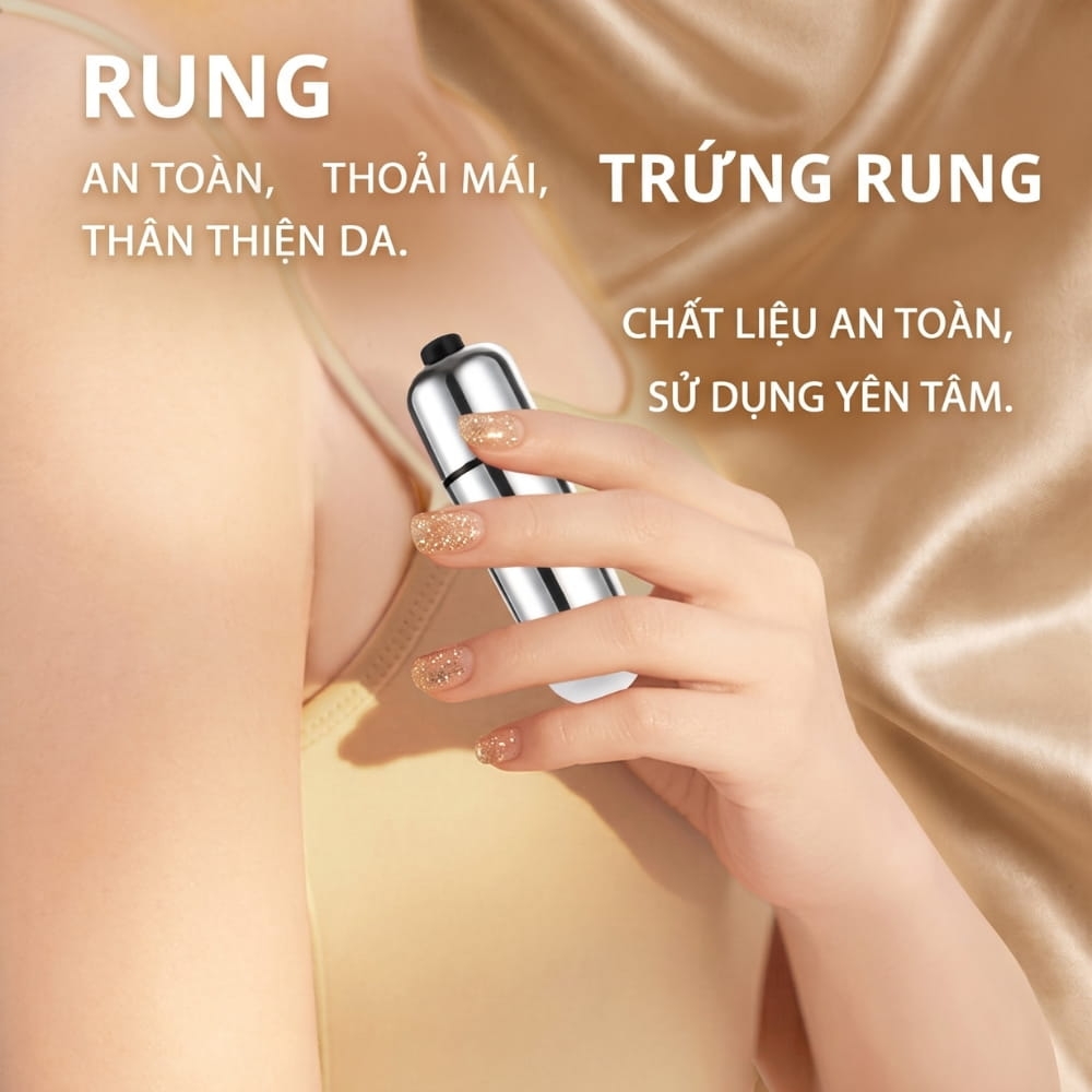 Đạn rung inox 1 chế độ