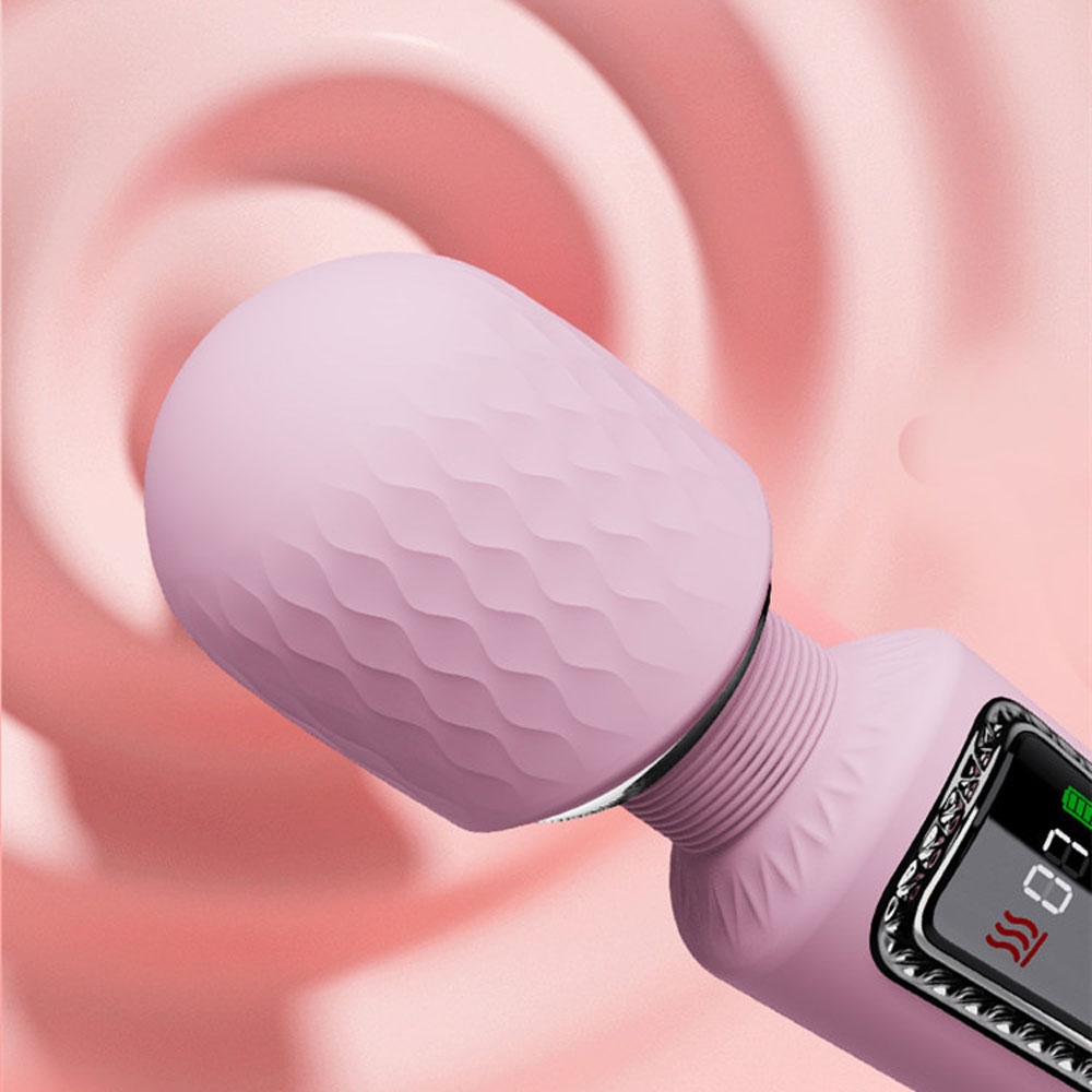 Chày rung hai đầu Aifeiya Wand AV LCD massage đa năng chính hãng