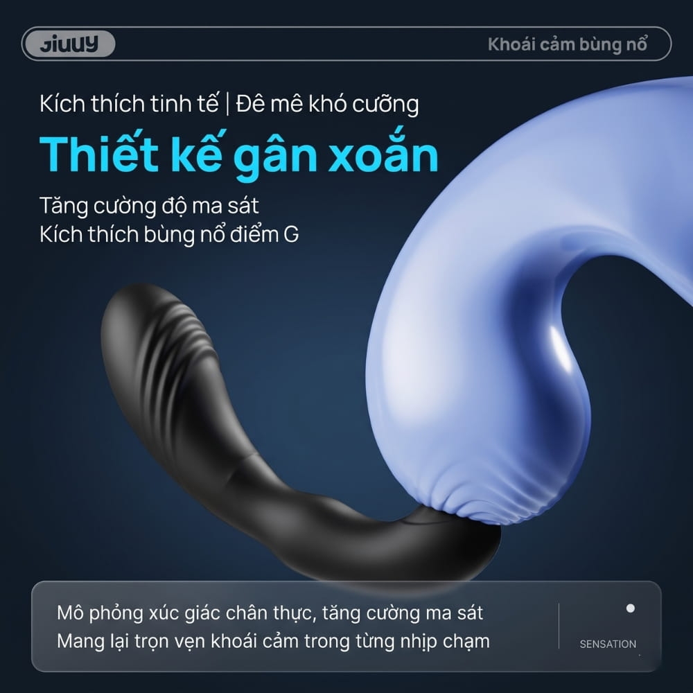Máy rung kích thích hậu môn Jiuuy Magic Finger