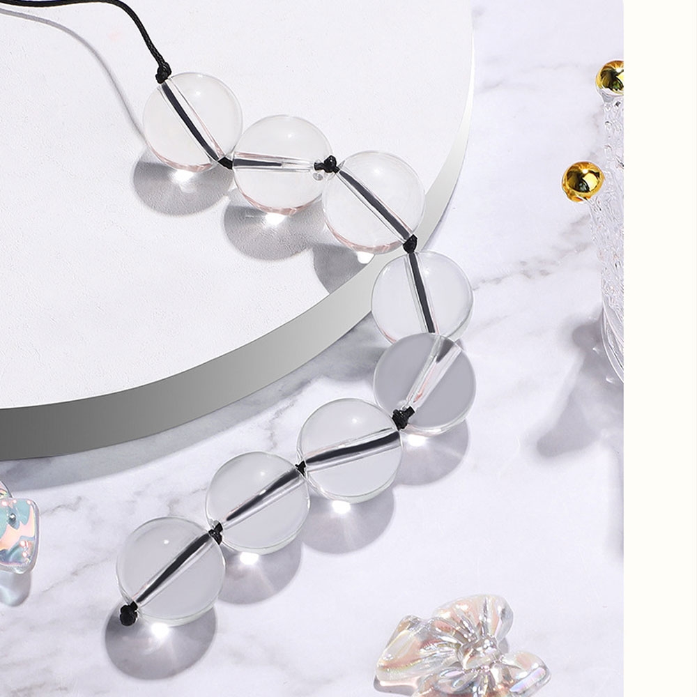 BDSM Chuỗi hạt kegel thủy tinh bạo dâm chính hãng