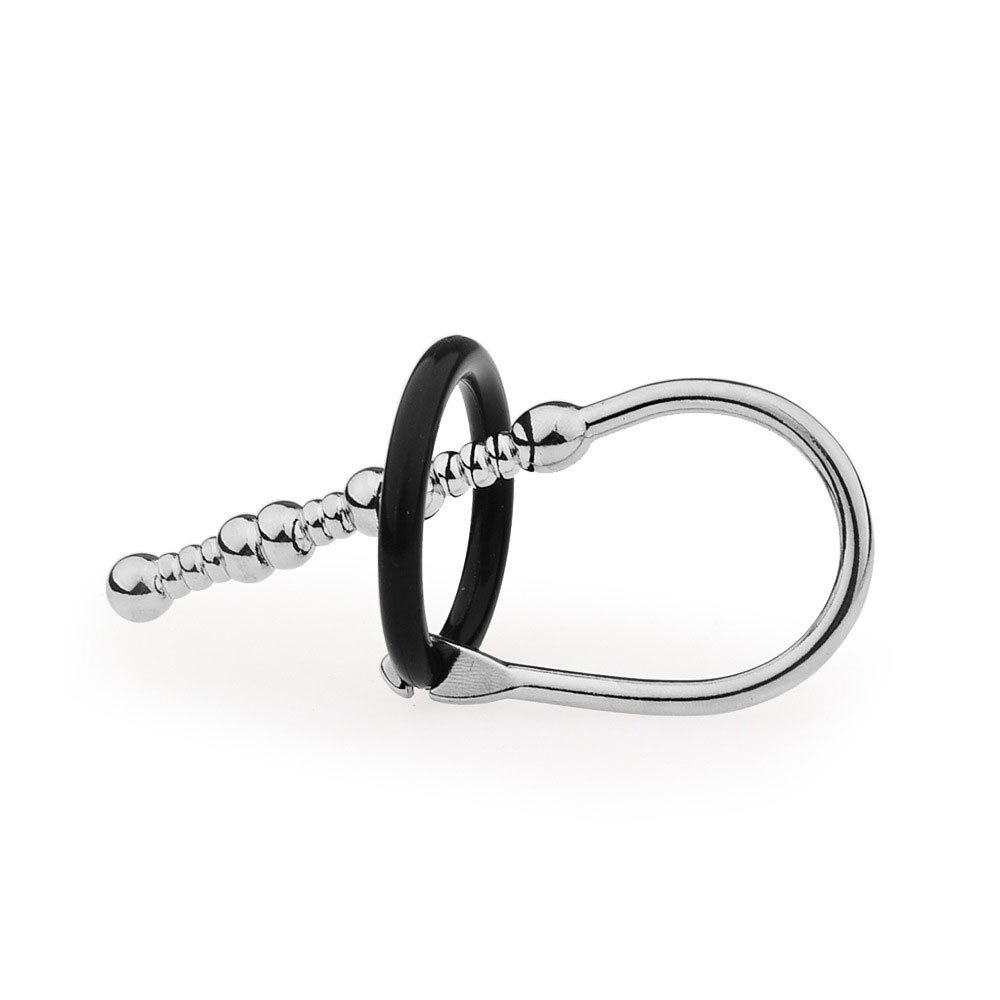 BDSM Que kích thích niệu đạo vòng hạt inox bạo dâm chính hãng