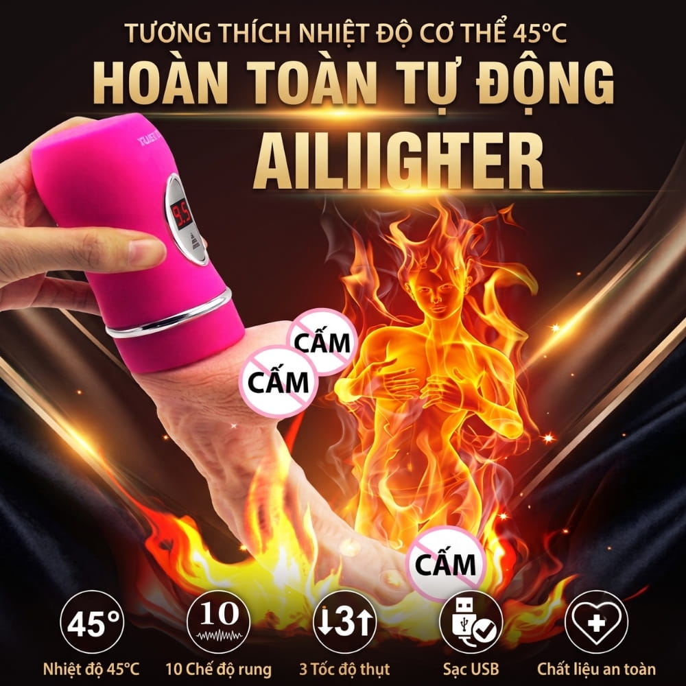 Dương vật giả đa năng Ailighter