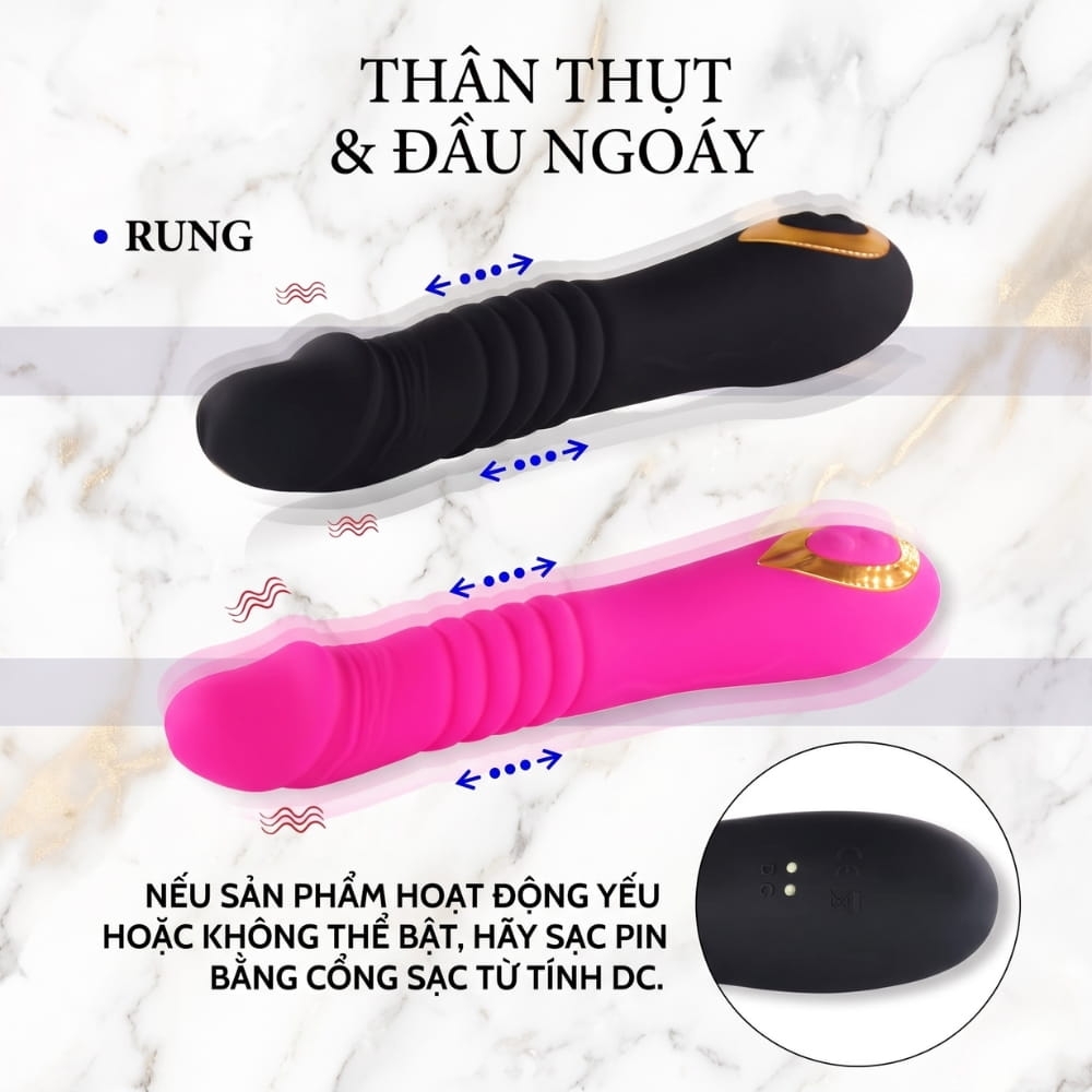 Dương vật giả đa năng Boqi Tick BQ586