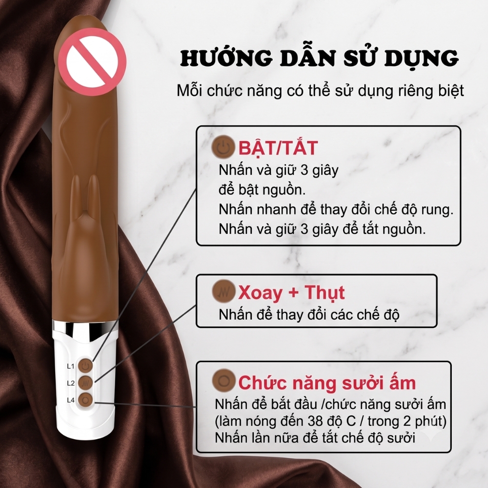 Dương vật giả đa năng Aifeiya Flex Muscle