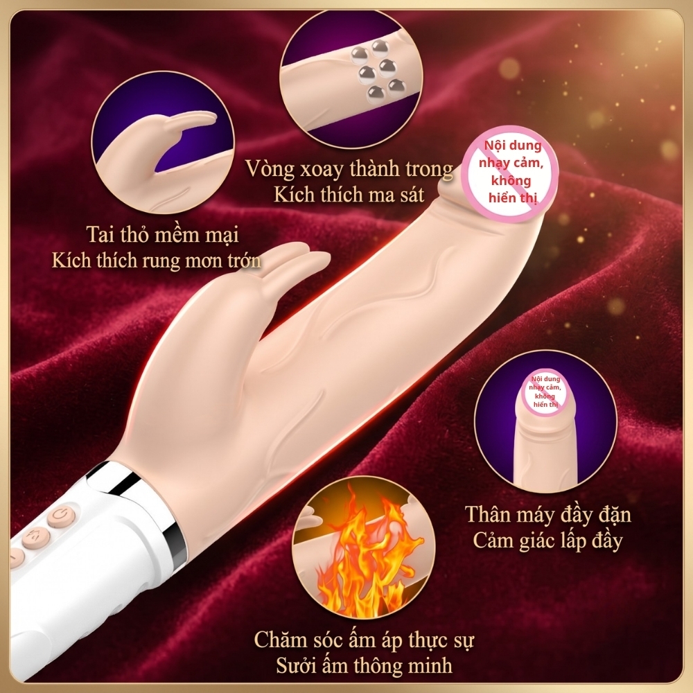 Dương vật giả đa năng Aifeiya Flex Muscle