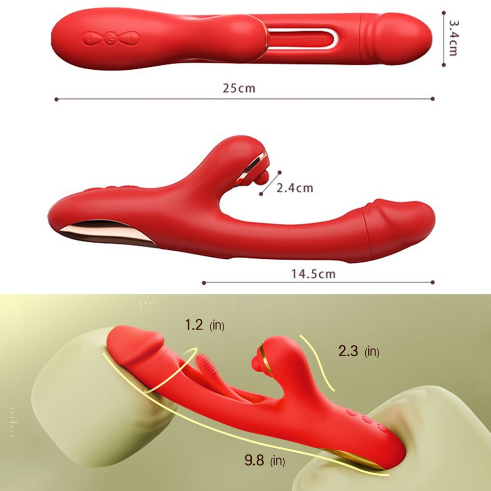 Dương vật giả Shang Chun Daphne 4 đa năng chính hãng