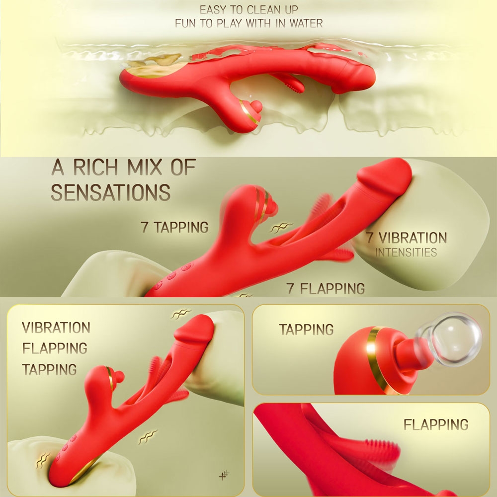Dương vật giả Shang Chun Daphne 4 đa năng chính hãng