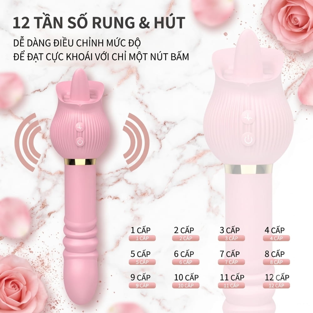 Dương vật giả đa năng Aifeiya Lea Licker