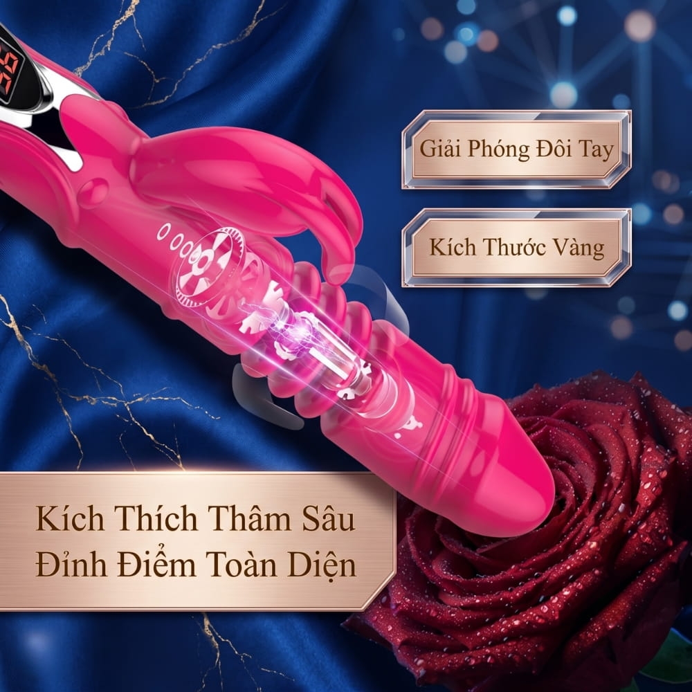 Dương vật giả đa năng Aifeiya Red Rabbit