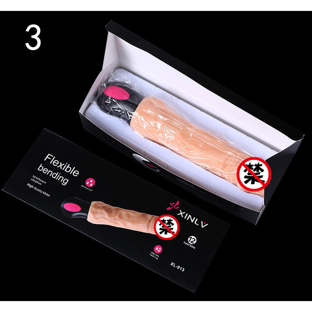 Dương vật giả XinLV Flexible Bending đa năng chính hãng