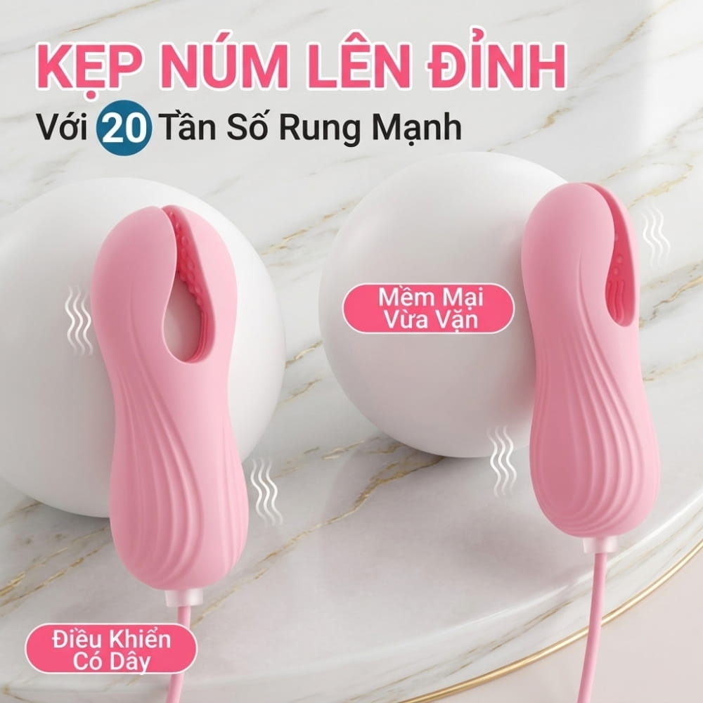 Kẹp ngực MizzZee Milk Clip - Double Shock