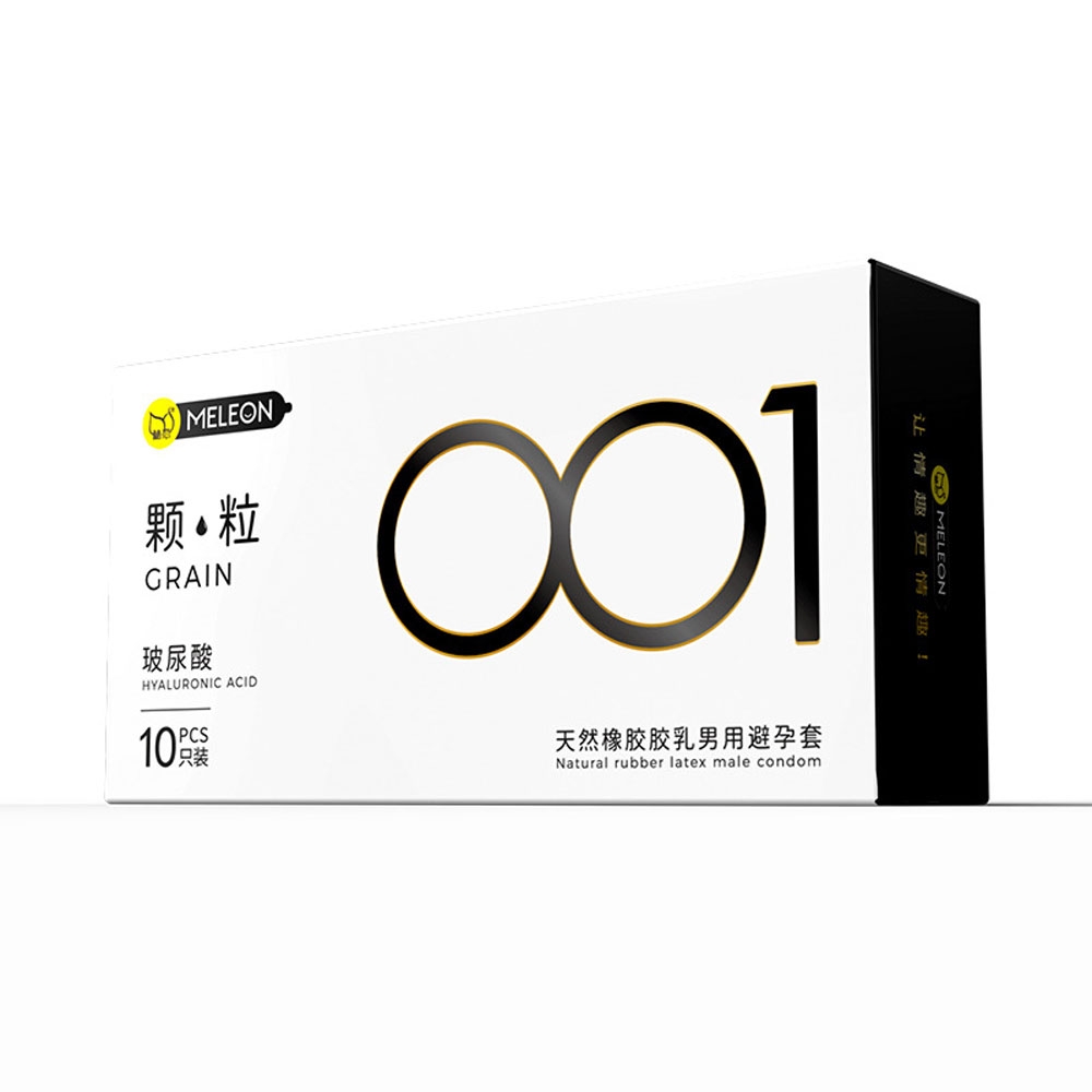 Bao cao su Meleon HA 001 Grain siêu mỏng có hạt nổi hộp 10 cái