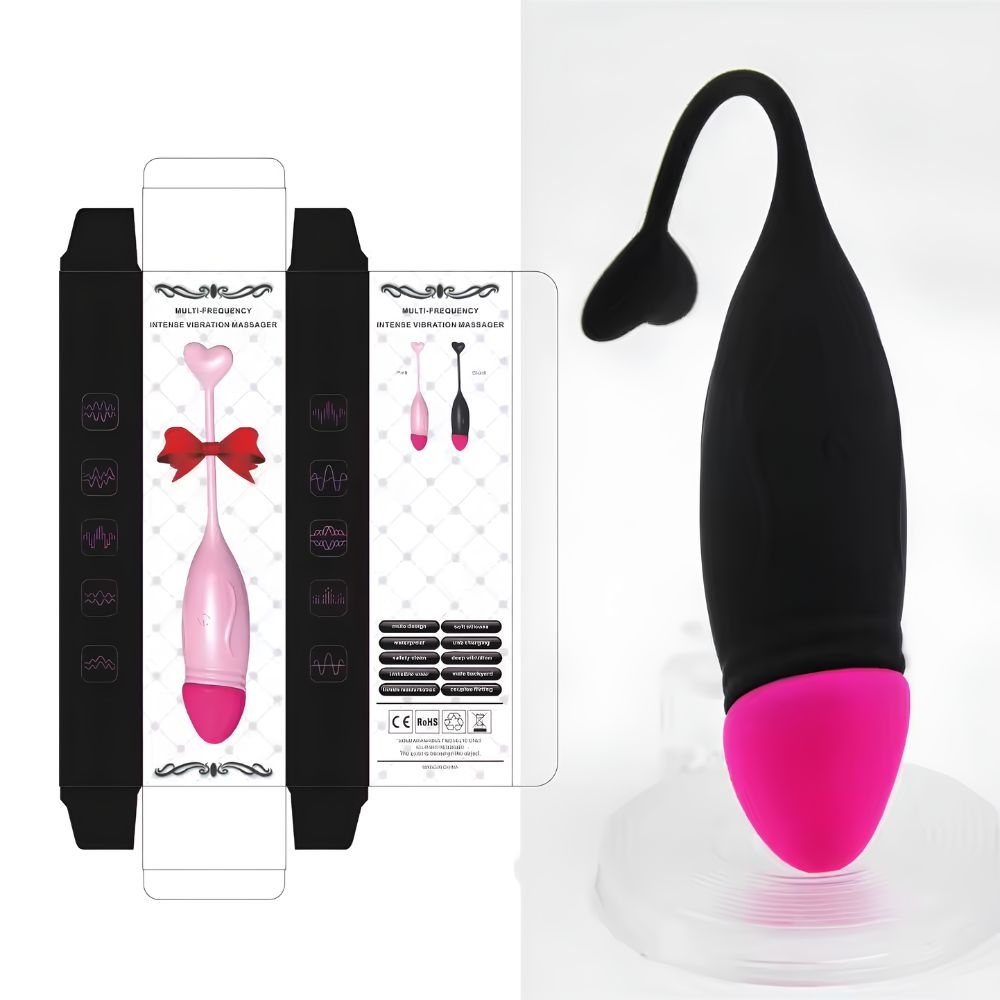 Trứng rung Boqi Penis Đuôi BQ129 Remote