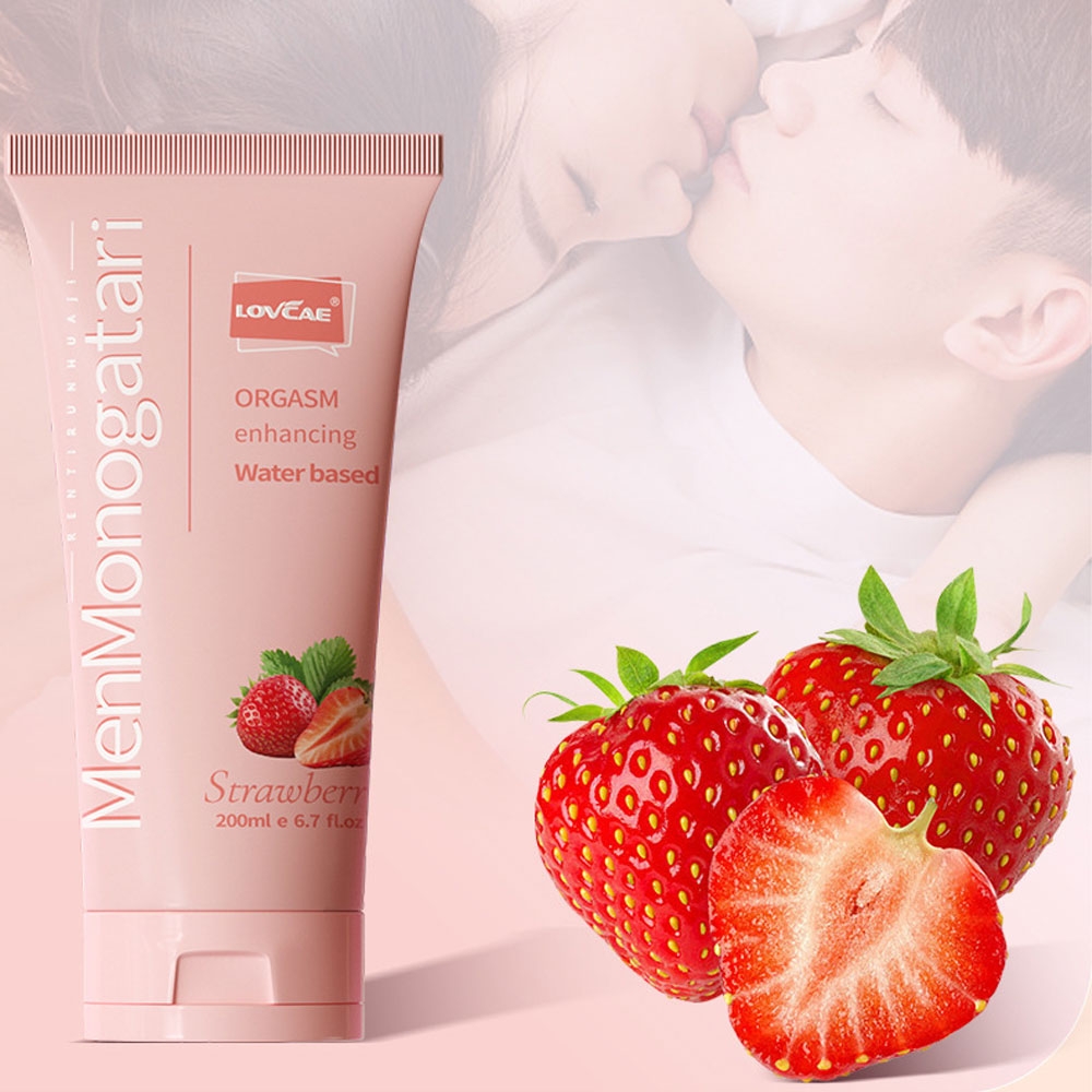 Gel bôi trơn hậu môn Lovcave Monogatari hương Dâu 200ml chính hãng