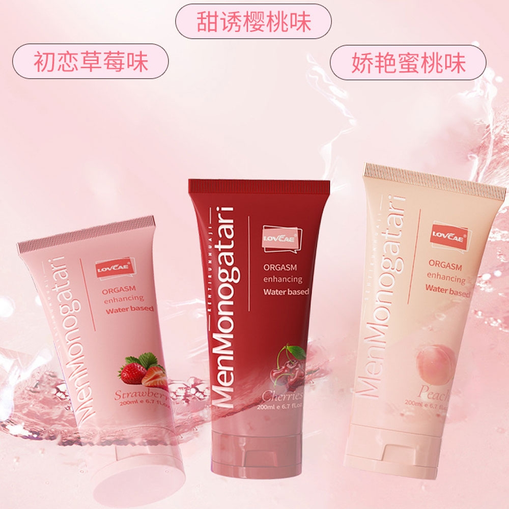 Gel bôi trơn hậu môn Lovcave Monogatari hương Dâu 200ml chính hãng