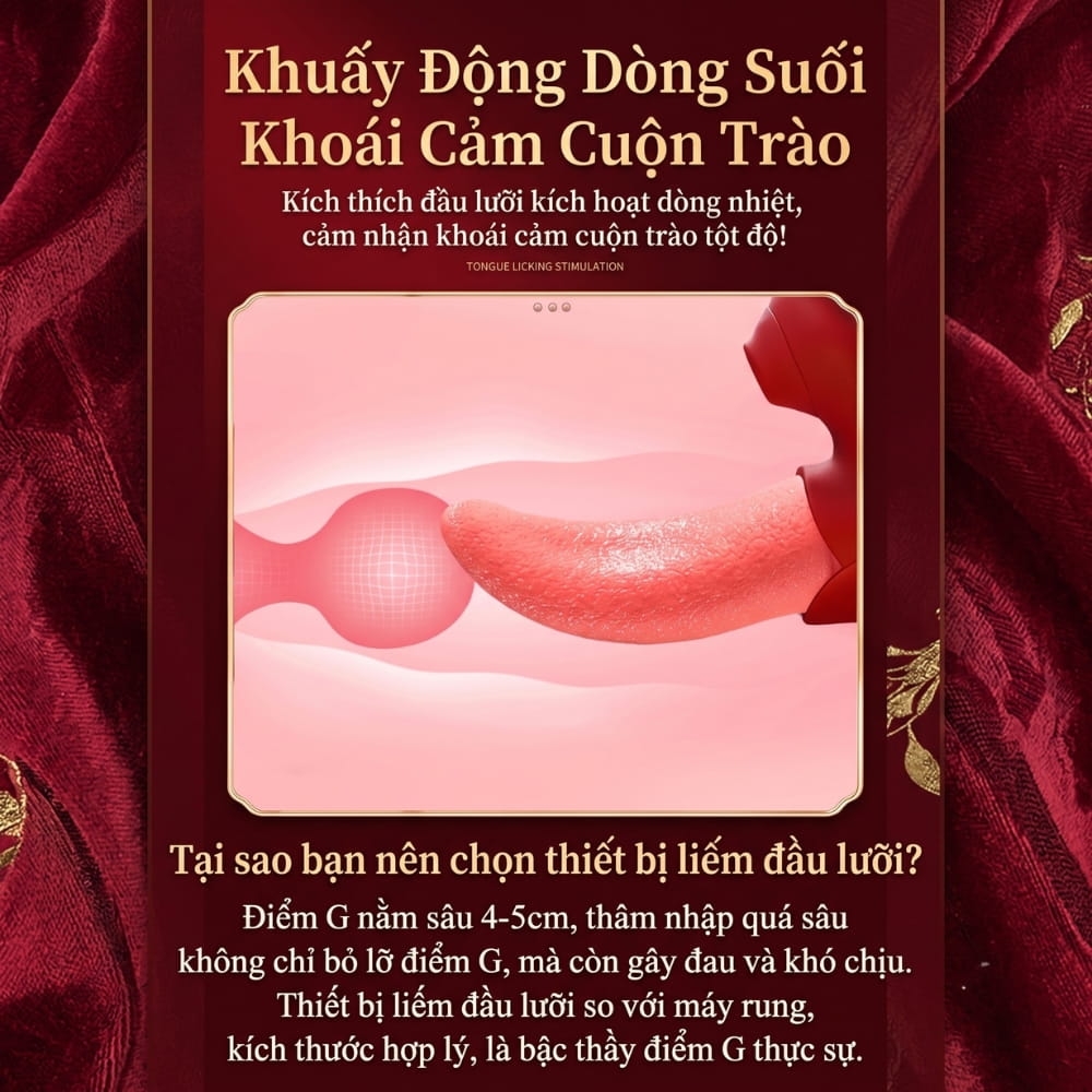 Lưỡi liếm đa năng Jiuuy Amy