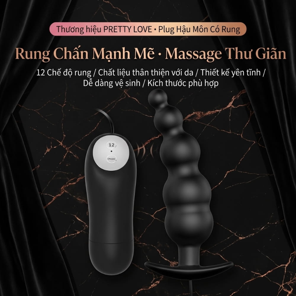 Plug hậu môn Pretty Love Anal