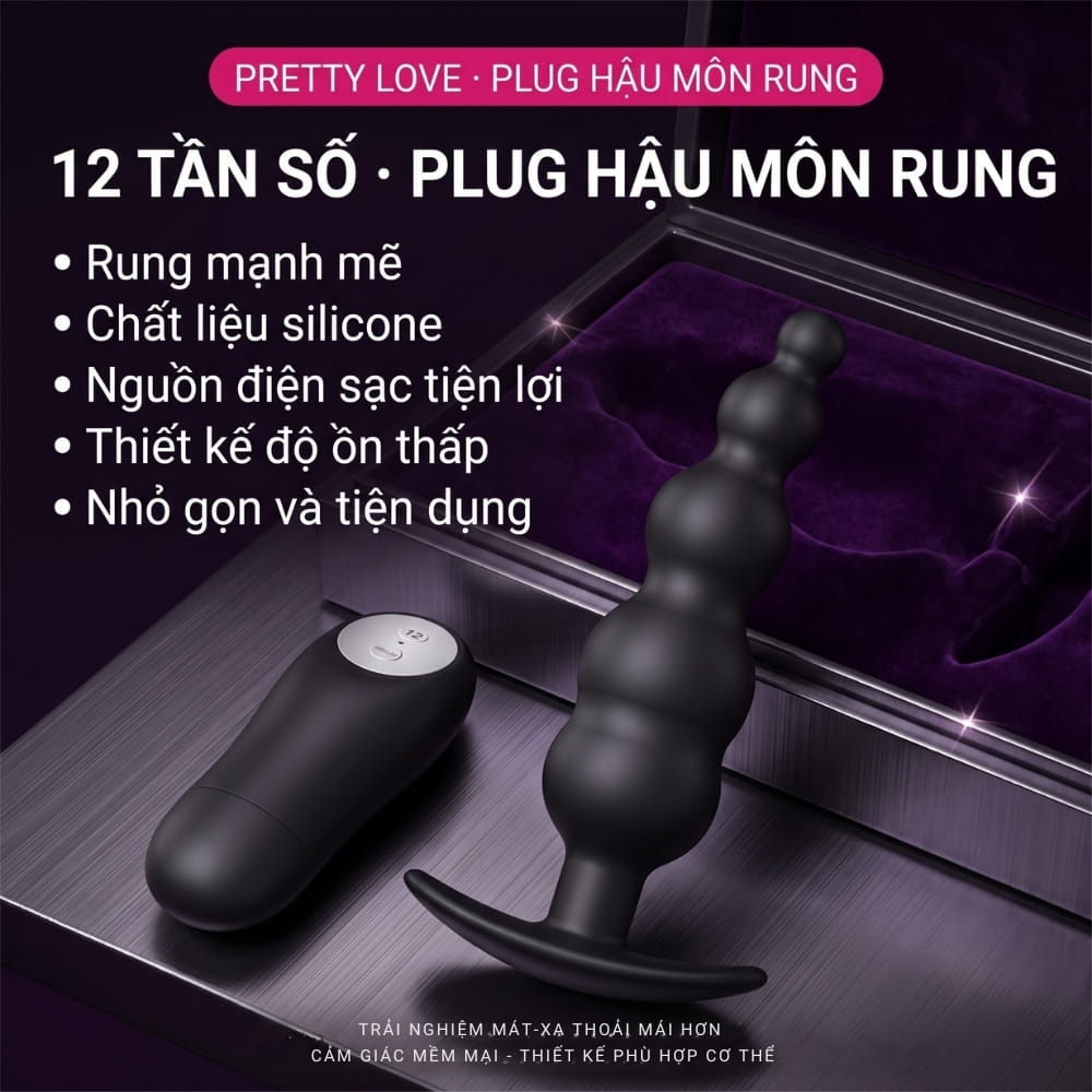 Plug hậu môn Pretty Love Anal