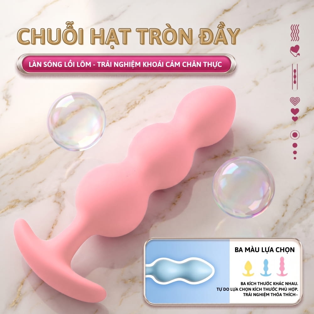 Plug hậu môn MizzZee Set 3s