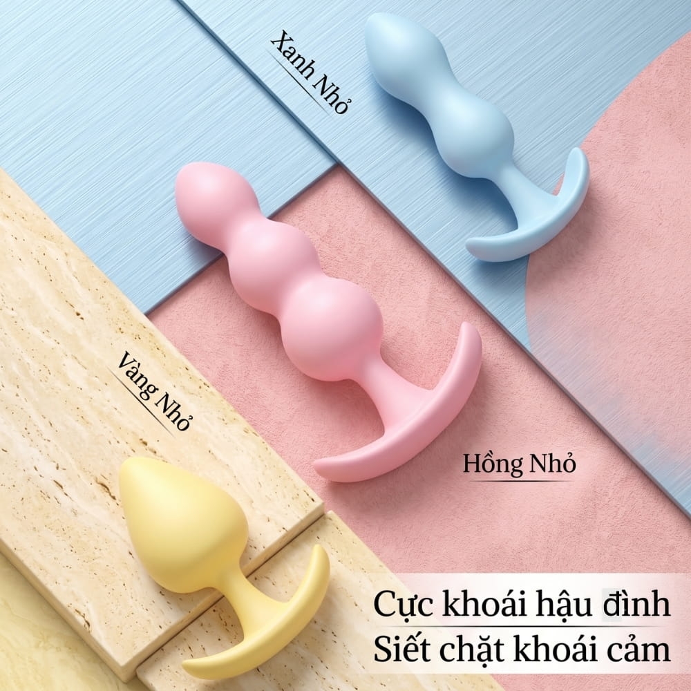 Plug hậu môn MizzZee Set 3s