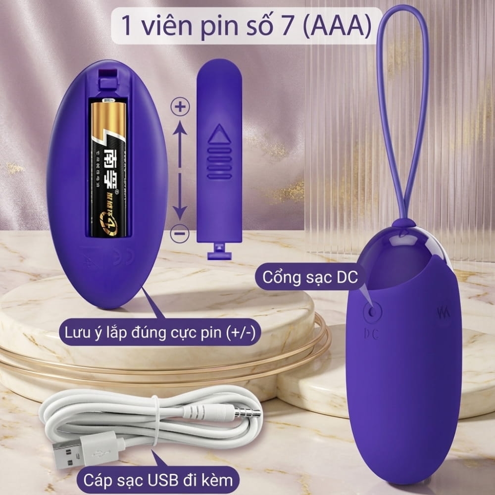 Trứng rung Pretty Love Berger-Youth Remote