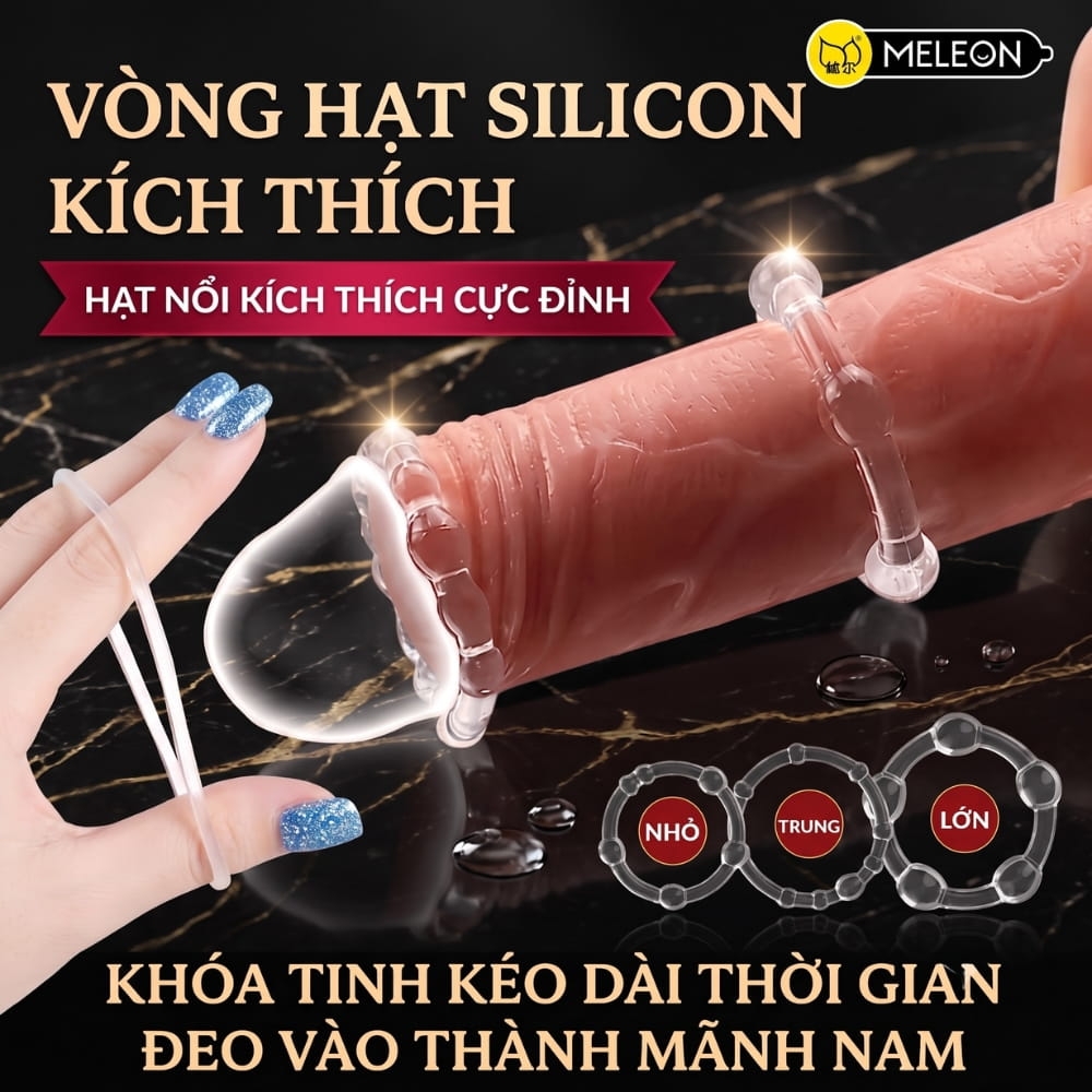 Vòng đeo dương vật Meleon Stay Hard 3s