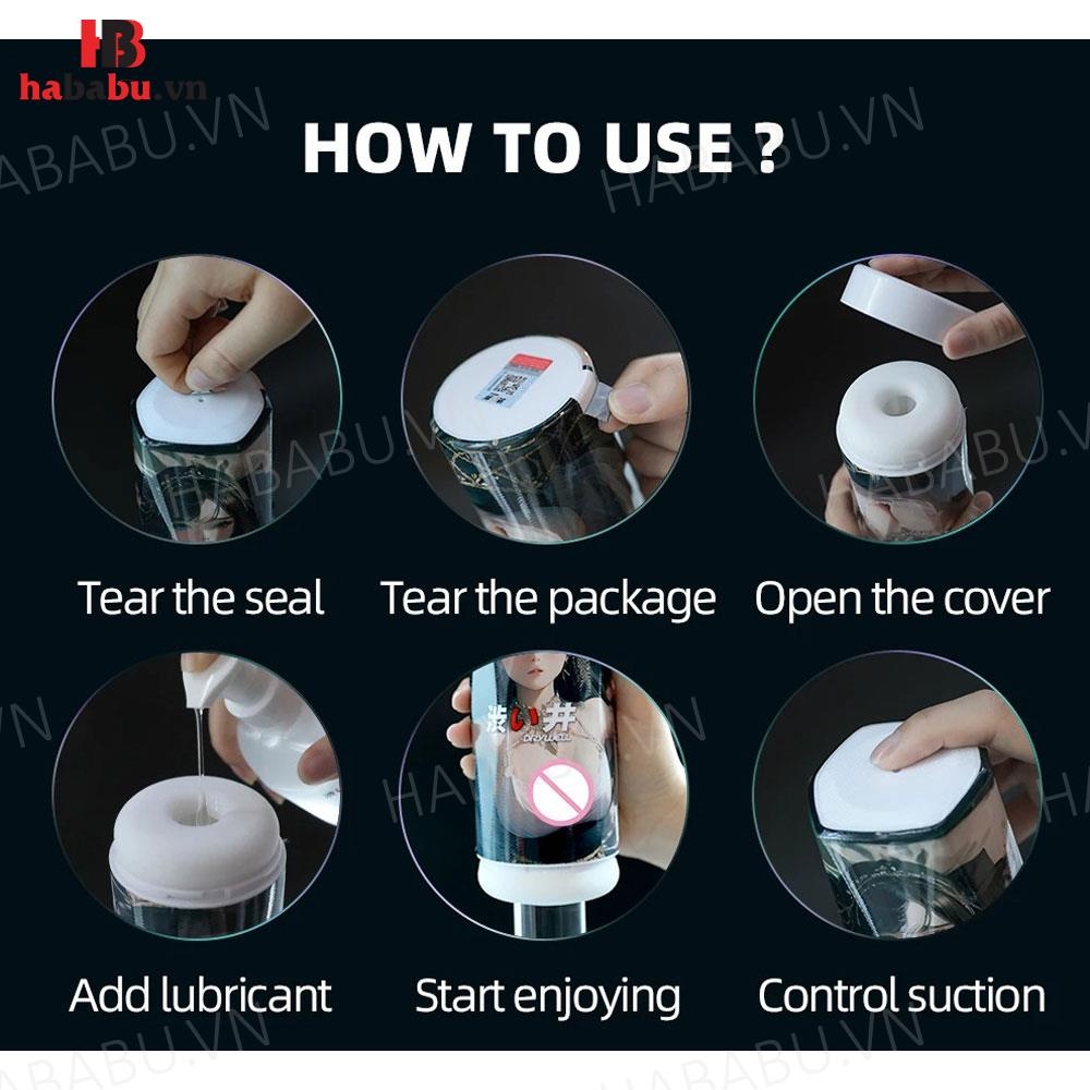 Âm đạo giả Drywell Nami dạng cốc chính hãng