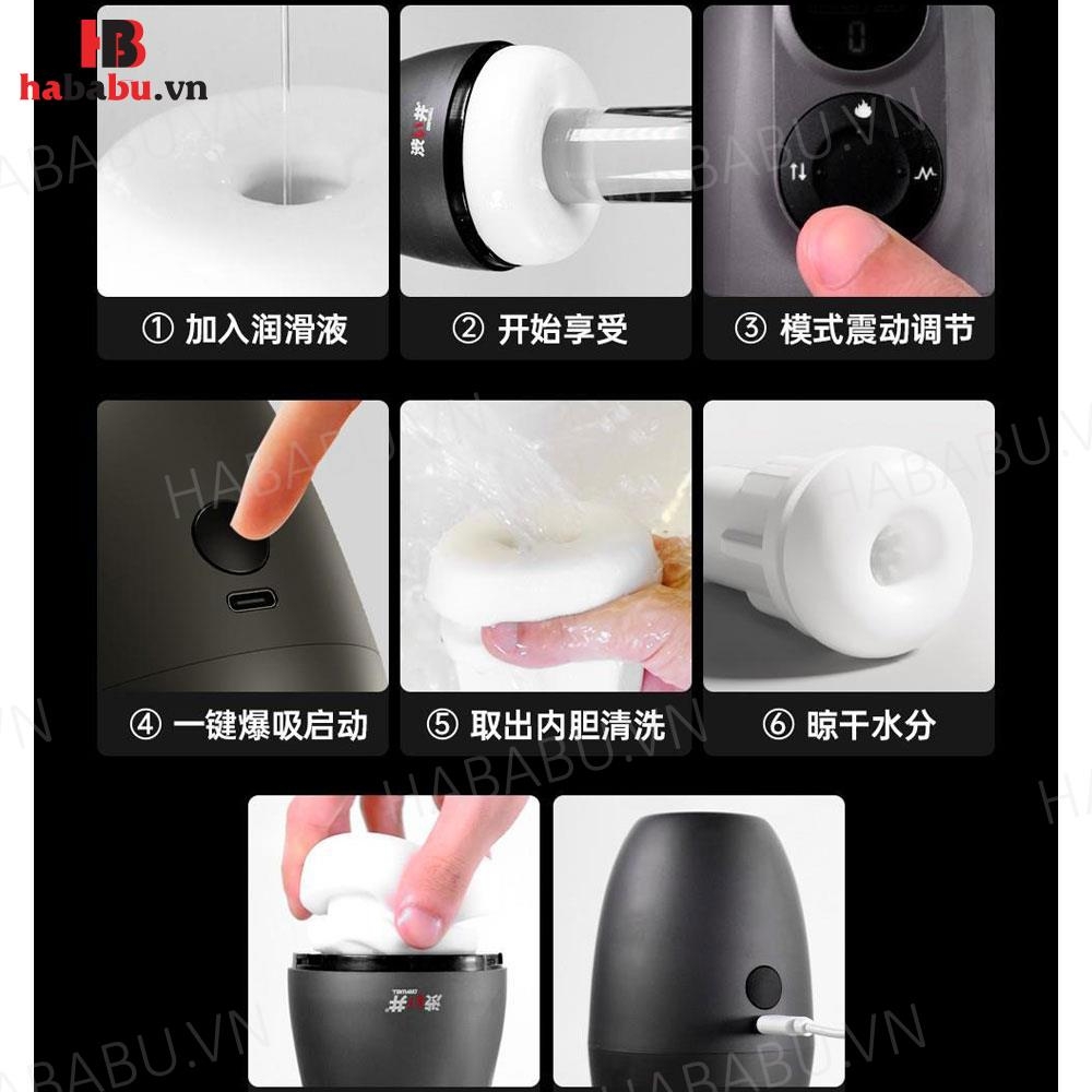 Âm đạo giả Drywell Super Cup đa năng chính hãng