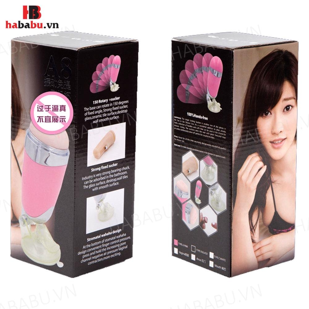Âm đạo giả hít tường A8 chính hãng