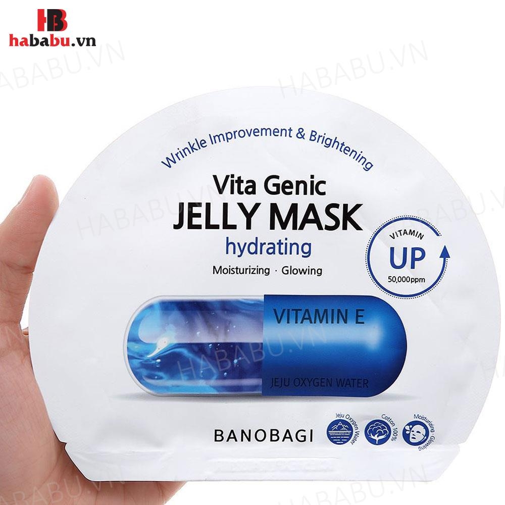 Mặt nạ Banobagi Genic Jelly Mask Vitamin E set 10 miếng chính hãng