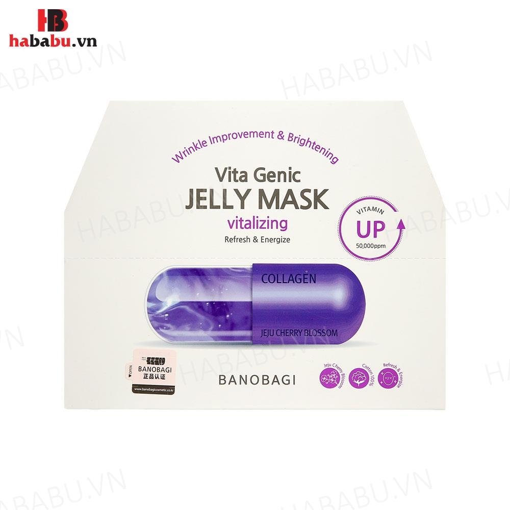 Mặt nạ Banobagi Genic Jelly Mask Vitalizing set 10 miếng chính hãng