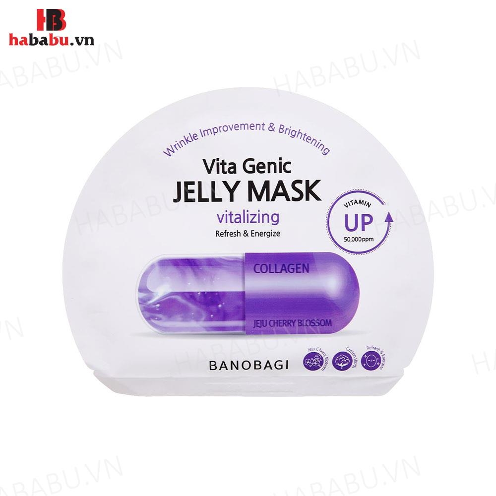 Mặt nạ Banobagi Genic Jelly Mask Vitalizing set 10 miếng chính hãng