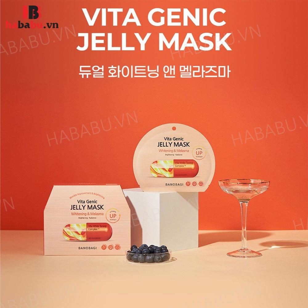 Mặt nạ Banobagi Genic Mask Whitening Melasma set 10 miếng chính hãng