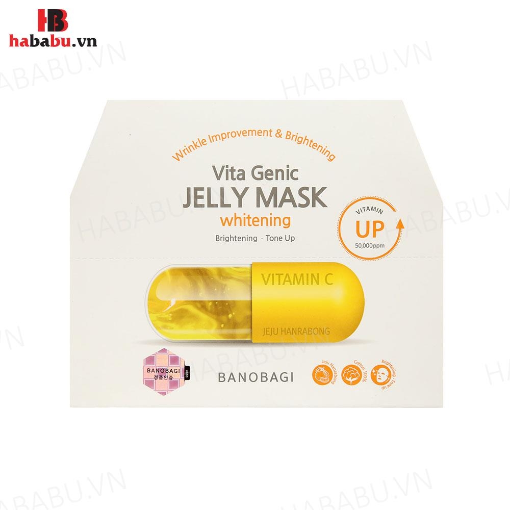 Mặt nạ Banobagi Genic Jelly Mask Vitamin C set 10 miếng chính hãng