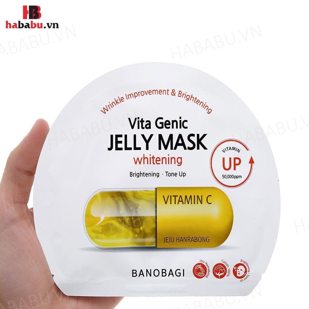 Mặt nạ Banobagi Genic Jelly Mask Vitamin C set 10 miếng chính hãng