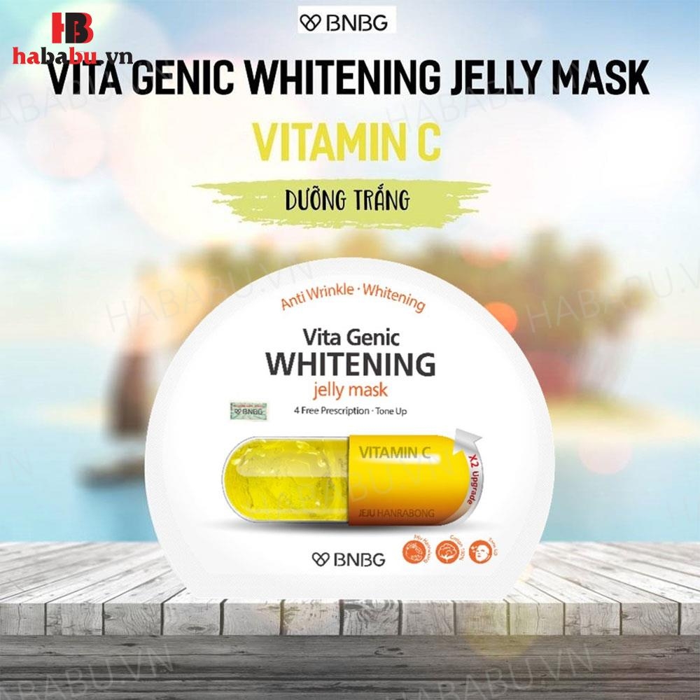 Mặt nạ Banobagi Genic Jelly Mask Vitamin C set 10 miếng chính hãng