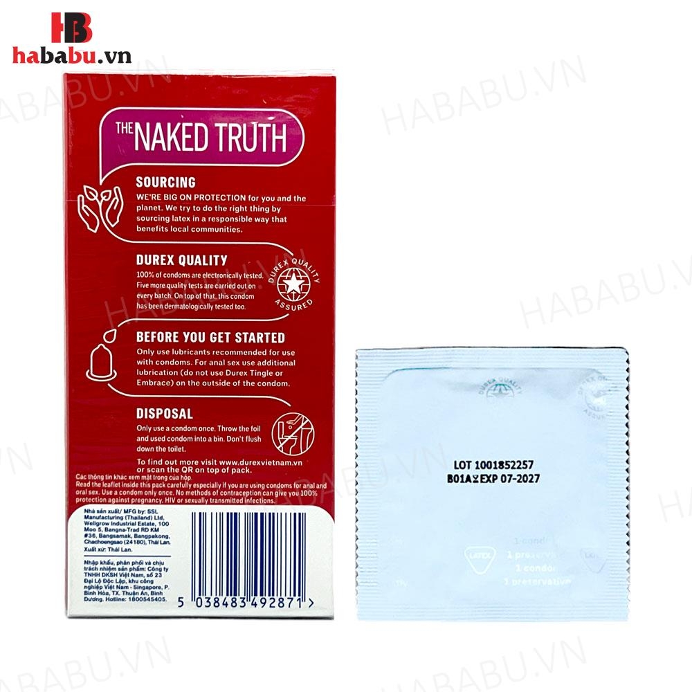 Bao cao su Durex Fetherlite Ultima hộp 12 chiếc siêu mỏng chính hãng