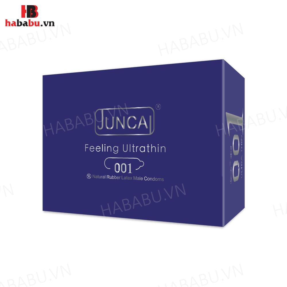 Bao cao su siêu mỏng Juncai Great hộp 10 chiếc chính hãng